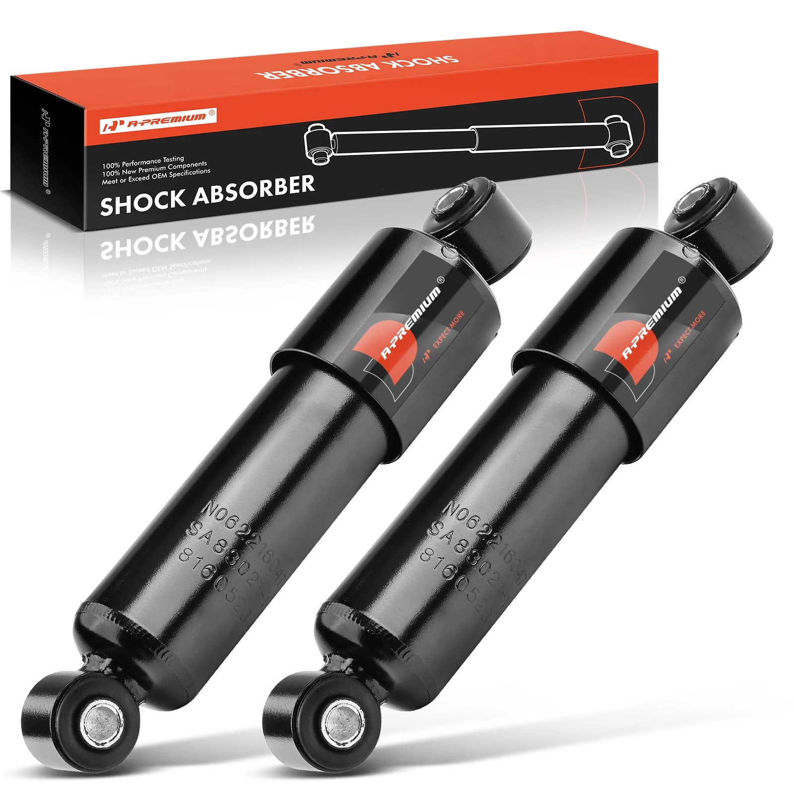 2 Pcs Cab Left & Right Shock Absorber